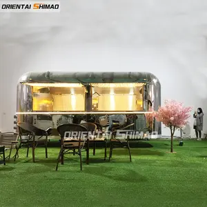 Мобильный трейлер airstream для кемпинга, фургон для продажи в Дубае, уличная фургон для мороженого, корзина для еды, фритюрница, фургон для еды