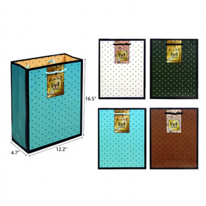 Paquete de 72 Bolsas de Regalo para Cumpleaños, 12"X5"X116.5", Artículos para Fiestas, Modelo 82915 - Product Image 1