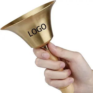 High Quality Brass Hand Bell For Christmas