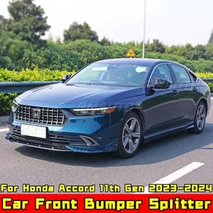 Kit carrosserie pour Honda Accord 11e génération 2023-2024, séparateur de pare-chocs avant, aspect fibre de carbone, style sport, protection de pare-chocs, accessoires de voiture - Product Image 1
