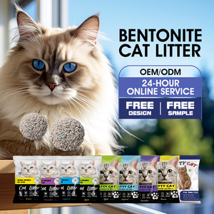 Boules de sable directes d'usine pour chats divers parfums Offre Spéciale produit personnalisable écologique - Product Image 1