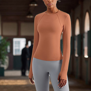 Camisa Ecuestre para montar a caballo de manga larga para mujer al por mayor - Product Image 2
