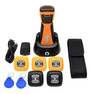 Guarding Equipment RFID gprs real time guard patrol system with GPS GPRS Panic call and Mandown