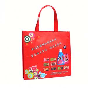 กระเป๋าผ้านอนวูฟเวนพิมพ์โลโก้กระเป๋าลามิเนตแบบพับได้ - Product Image 5