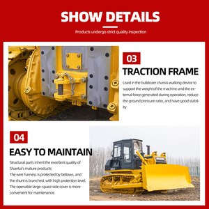 Hengwang 2025 <span class=keywords><strong>HW</strong></span> SD32 Mini tracteur à chenilles Bulldozer d'occasion avec moteur de pompe à moteur de composants de base de Santu - Product Image 5