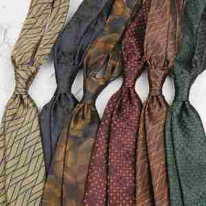 Vintage Tie Men's Formal Dress Business Casual British Style 8CM Wide Hand Neck Tie for Matching Professional Suit Shirt - Product Image 2