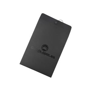 Enveloppe de carte de vœux personnalisée avec logo imprimé, sac d'expédition, emballage réutilisable, enveloppe en papier anti-poussière - Product Image 1