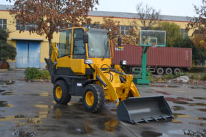 2.8 TON Backhoe Mini pemuat <span class=keywords><strong>W15</strong></span>-20 <span class=keywords><strong>Loader</strong></span> dan penggali LAIGONG produsen 4x4 Cina kecil Mini pushadora - Product Image 5