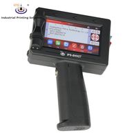 Impresora de Inyección de Tinta Portátil de Precisión IPS-8HH127 de 12.7 mm HP TIJ2.5 para Codificación QR en Cajas