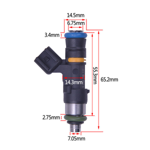 Inyectores de Combustible Modificados DEFUS para Autos de Carrera Inyectores de Alta Impedancia y Alto Flujo EV14 550cc 650cc 850cc 1000cc 1300cc 1500cc - Product Image 1