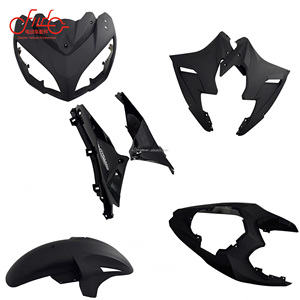 Kit <span class=keywords><strong>de</strong></span> Carenado <span class=keywords><strong>de</strong></span> Plástico ABS para Motocicleta a Precio Económico <span class=keywords><strong>de</strong></span> Gran Venta para Little Ninja R3 Horizon y V6 con Color Personalizable - Product Image 4