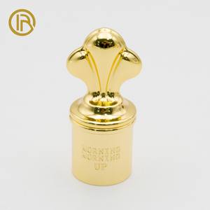 Tapa de Botella de Vino y Whisky de Lujo OEM/ODM en <span class=keywords><strong>Oro</strong></span>, Plata y Zamak con Bomba Antiderrames Personalizable, Capacidad de <span class=keywords><strong>750</strong></span> ml para Envasado de Vino - Product Image 2