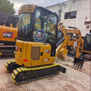 Excavadora Hidráulica de Orugas Caterpillar CAT302 CAT303 CAT303.5E Original de Japón, Miniexcavadora de 2 Toneladas, Excavadora Usada Cat303.5 - Product Image 4