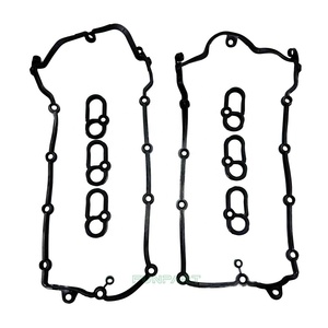 Jeu de joints de cache-culbuteurs LR041869 LR041868 LR089050 pour Land Rover <span class=keywords><strong>Jaguar</strong></span> XE XF XJ F-PACE 3.0SC Essence V6 Essence AJ126 306PS - Product Image 1