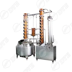 DYE Distilling Still colonna di distillazione alcool alambicco Moonshine Pot Still Home alcol Distillery Equipment