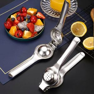 Wholesale Custom Logo Stainless Steel Citrus Juicer Manual Lemon Squeezer Reusable Multi-Function - Product Image 1