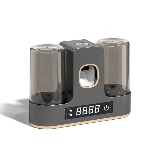 2024 New Rechargeable Bathrooms Toothbrush Holder with UV Sterilizer,Drying Function and Toothpaste Dispenser