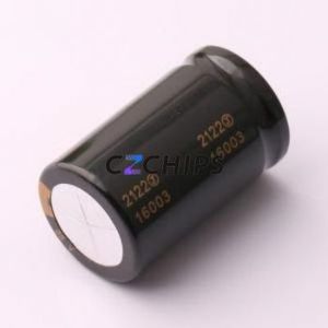 LAO-35V822MS35PX # Condensateur électrolytique en aluminium à encliquetage, composant traversant (THT), D25xL40mm 8200uF 35V 25mm 40mm - Product Image 2