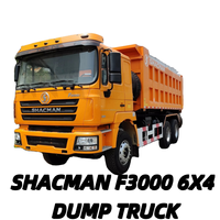 Специализированный самосвал SHACMAN F3000 6X4 для добычи речного песка с комфортной кабиной-спальным местом F3000 для снижения усталости водителя
