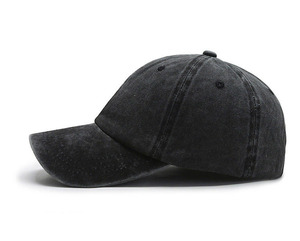 Wholesale 6-Panel Adjustable Blank Washed Unstructured Low Profile Dad Hat Custom Embroidery Logo Cotton Strapback <b>Baseball</b> <b>Cap</b> - Product Image 4