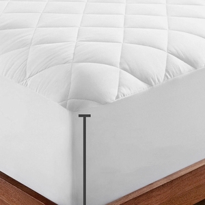 Vente en gros Protège-<span class=keywords><strong>matelas</strong></span> matelassé King Size populaire contre les bactéries et les <span class=keywords><strong>acariens</strong></span> - Product Image 4
