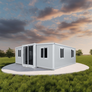 Maisonnette préfabriquée moderne et professionnelle de 20 pieds ou 40 pieds, mobile, en acier, extensible, pour usage en villa - Product Image 4