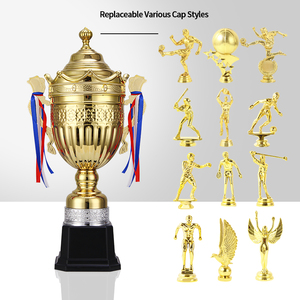 Vente d'usine <span class=keywords><strong>Trophée</strong></span> en métal plaqué or Design tendance pour les événements sportifs Prix honorifiques <span class=keywords><strong>Logo</strong></span> <span class=keywords><strong>Trophée</strong></span> imprimé UV - Product Image 5