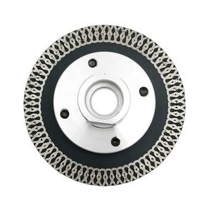 Lame de scie à gravure diamantée 3in/75mm avec bride M14 Disque de coupe Mini lame de sculpture Béton Granit Grès - Product Image 4