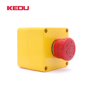 KEDU HY57-caja de interruptor de botón de parada de emergencia, alta calidad