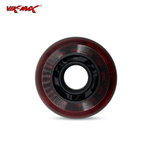 Offre spéciale sur le stock disponible : roues de patins à roulettes professionnelles en PU 76A, haute résilience, pour slalom et hockey en ligne. - Product Image 3
