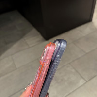 Coque de téléphone transparente magnétique antichoc en TPU PC avec support, style Ins, colorée et scintillante pour iPhone 18 Pro Max 17 Pro 16