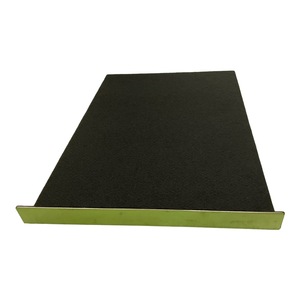 Taiwan Manufacturer Stainless Steel for Window <b>Shield</b> with Felt Lining Gray Color <b>Protects</b> Glass Laser Logo Customization - Product Image 3