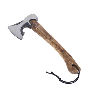 Hache de camping en acier au manganèse forgé Hachette à découper robuste <span class=keywords><strong>Tomahawk</strong></span> de combat de survie pour la coupe du bois et l'utilisation domestique - Product Image 4