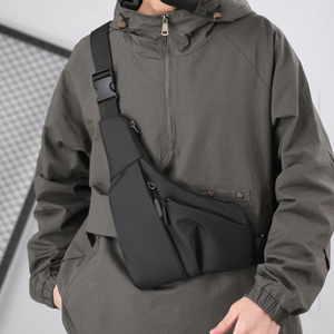 Borsa impermeabile multifunzionale da uomo nuova moda triangolo alla moda Casual <span class=keywords><strong>Messenger</strong></span> Versatile multiuso - Product Image 1