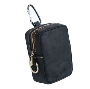 Bolsa de Cuero Genuino de Vaca de Grano Completo, Diseño Personalizado OEM ODM, Bolsa Pequeña con Cierre, Monedero, Bolsa de Cintura, Bolsa de Almacenamiento de Cuero Crazy Horse - Product Image 6