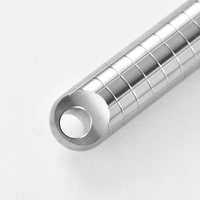 PioneerEDC Mini stylo tactique Portable argent alliage de titane personnalisé crochets en acier au tungstène escalade verre briser étanche