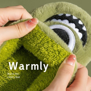 Custom Unisex Winter Warm for <strong>Slippers</strong> Soft Comfy Slip-On <strong>Felt</strong> Boots for Outdoor Thermal Features Fur Style for Women - Product Image 6