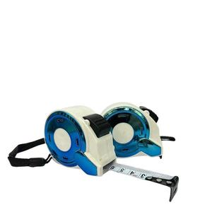 Cinta Métrica Autoenrollable de 5 Metros con Hoja de Acero Inoxidable, Retorno Automático, Sistema Métrico, Bloqueo con Botón, para Uso en Construcción - Product Image 2