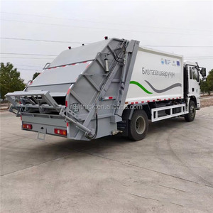 Camión de Basura Shacman F3000 de 18cbm, Vehículo de Recolección de Residuos con Compresor Especial - Product Image 4
