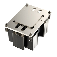 COOLSERVER Ampere Altra LGA4926 2U A87 Dissipateur thermique pour processeur de serveur, deux roulements à billes, faible bruit, cuivre, TDP 320W pour boîtier d'ordinateur