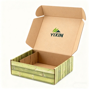 Cajas de Embalaje de <span class=keywords><strong>Sushi</strong></span> de Cartón Corrugado Plegables con Laminación Mate Impresas Personalizadas, Reciclables, con Logotipo Único - Product Image 4