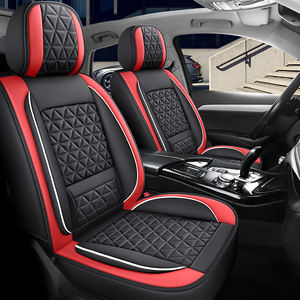 Housse de siège de voiture en cuir intégral quatre saisons avec coussin de siège - Product Image 3