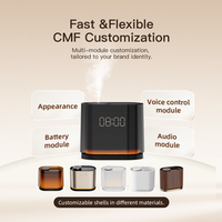 Diffuseur d'arômes intelligent SCENTA, horloge numérique de luxe, OEM personnalisable, diffuseur d'arômes sans eau de 60 ml pour la maison, les entreprises, les coffrets cadeaux