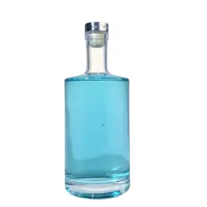 750Ml Vodka Tequila <span class=keywords><strong>Mezcal</strong></span> Cachaca Whisky Brandy Gin Ron Spirits Botella de vidrio para la venta - Product Image 1