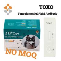 Snelle testkit voor Canine Parvovirus (CPV) antigeen, chromatografische immunoassay van Canine Parvovirus antigeen in hondenstool