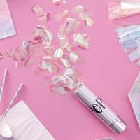 Vente en gros de feux d'artifice en papier de sécurité multicolores, canons à confettis, fournisseur chinois