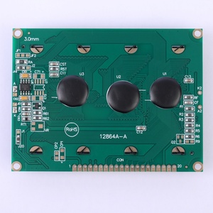LCD12864A-A Interactive Smart Liquid Crystal Display Screen Accessory with LED Backlight - Product Image 2