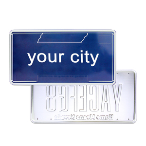 Placas de Matrícula 3D con Letras <span class=keywords><strong>para</strong></span> Autos y Motocicletas, Placas de Matrícula <span class=keywords><strong>para</strong></span> el Mercado Estadounidense - Product Image 4