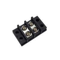 Fabricants professionnels 49-9.5mm pas noir barrière bornier connecteur de borne à vis