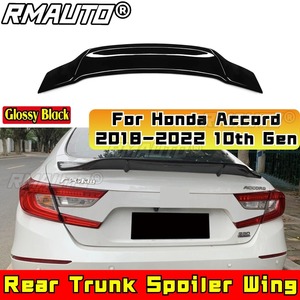 Pour Honda Accord 2018-2022 10ème Génération Aileron de coffre arrière Aileron de toit arrière Kit carrosserie Spoiler de coffre arrière Accessoires auto - Product Image 1